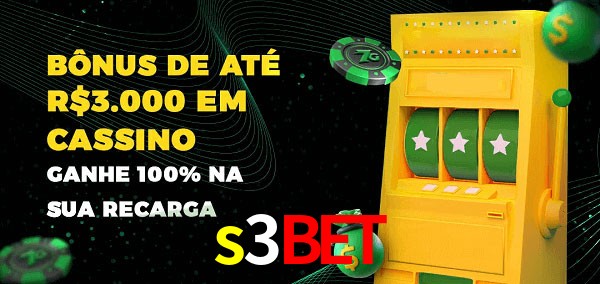 s3bet melhor bônus de depósito